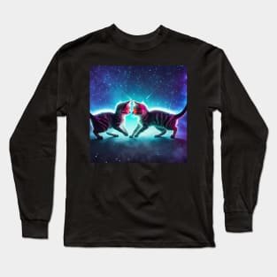 Space Cats 9 Long Sleeve T-Shirt